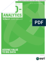 Analytics: Adding Value To Big Data