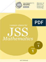 Maths JSS 1 Term 1