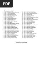 Download The Babysitters Club Book list by Laura SN5341320 doc pdf