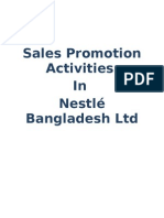 Nestle Sales Promotion