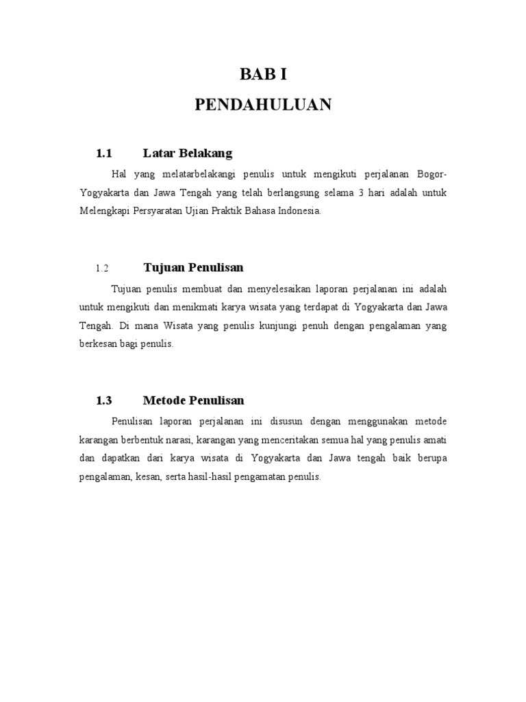 Laporan Perjalanan Study Tour Yogyakarta Bagian 2 1