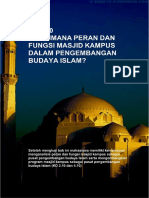 Masjid Kampus Dan Pengembangan Budaya Islam