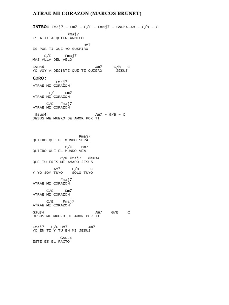 Atrae Mi Corazon Pdf