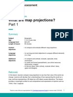Map Projections Part 1 Teacher's Notes Geography CLIL and ESL Lesson Plan by Cambridge Assessment English