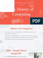 Topic 2 History of Computing
