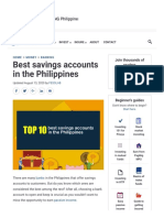 Best Savings Accounts in The Philippines - PESOLAB