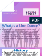 Line Dance: Presented By: Laica Andal