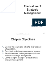 The Nature of Strategic Management: Chapter One