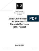 STRS Ohio Response To Benchmark Financial Services (BFS) Report