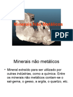 Minerais Não Metálicos
