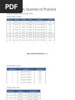 Prepare Sample Data To Practice SQL