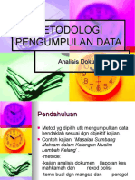 Is Dokumen Metodologi Pengumpulan Data