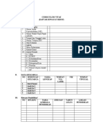 Format Daftar Riwayat Hidup