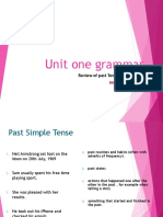 Unit One Grammar Part 2