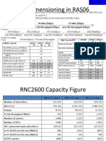 RNC Dimensioning in RAS06