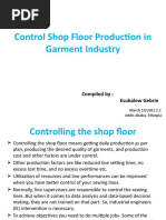 Control Shop Floor Production in Garment Industry