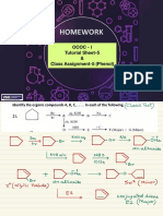 Ococ - I Tutorial Sheet-5 & Class Assignment-5 (Phenol)