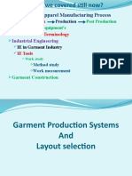 Garment Production Systems