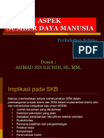 Materi Kelima (Aspek SDM)