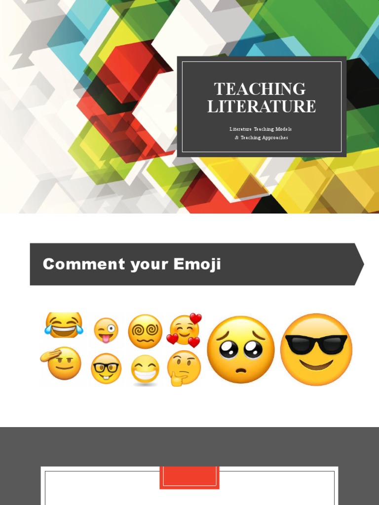 Literature Teaching Models Teaching Approaches Pdf Linguistics