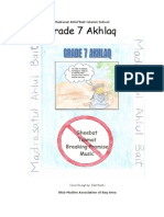 Grade 7 - Akhlaq Book