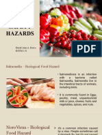 Food Safety Hazards