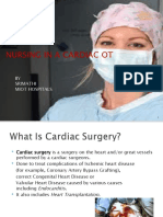 Nursing in A Cardiac OT