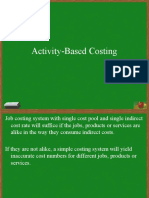 Activity Based Costing