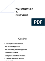 S- Capital Strucutre and Firm Value