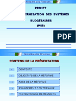 Projet de Modernisation Des Systèmes Budgétaires