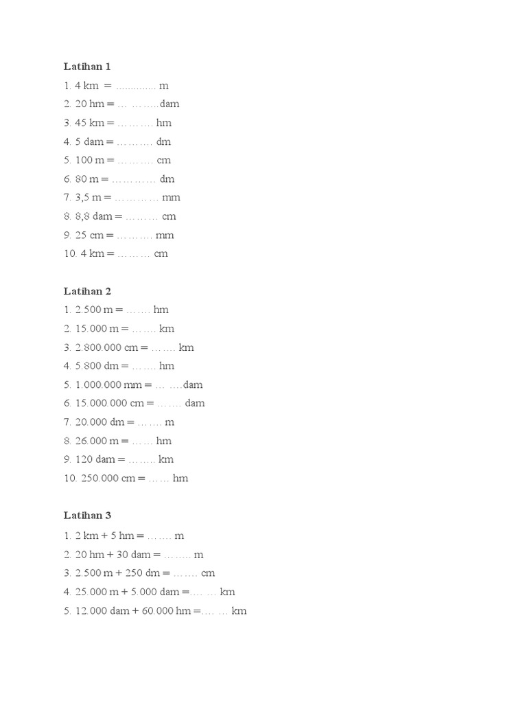Latihan 1 | PDF