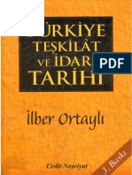 Türkiye Teşkilat Ve İdare Tarihi ( PDFDrive )