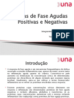 Proteínas de Fase Agudas Positivas e Negativas (1)