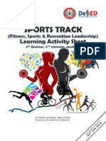 Las For Fitness, Sports, and Recreational Leadership (Sports Track) - Quarter 4, Week 1 and 2