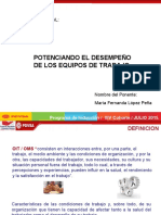 PLANTILLA PRESENTACIÓN Factores Psicosociales