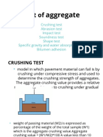 Aggregate Testing Guide
