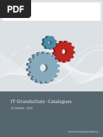 IT-Grundschutz-catalogues 15th Version - 2015 Draft