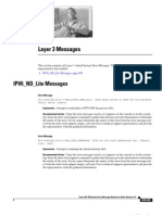 Layer 3 IPV6_ND_Lite Error Messages