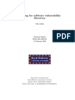 Fuzzing For Software Vulnerabilitydiscovery