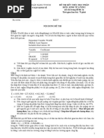 Computer Project MAS291 | PDF