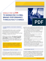 Executive Guide: To Managing Global Brand Performance Throughout Change