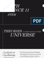 Theories of The Universe