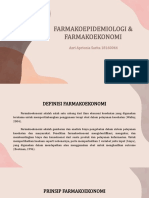 Farmakoepidemiologi & Farmakoekonomi: Azri Aprionia Sarita 18160044