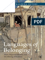 Chitralekha Zutshi - Languages of Belonging_ Islam, Regional Identity, And the Making of Kashmir-Orient Blackswan (2012)