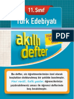 Sınıf Türk Ed.-Dil Ve An. Akıllı Defter
