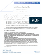 Acetate Cellulose Replicating Film