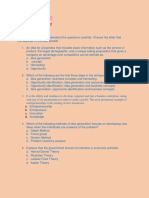 Pre-Assessment: Directions: Read and Understand The Questions Carefully. Choose The Letter That