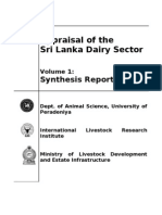 Sri Lanka Dairy Appraisal - Synthesis Report