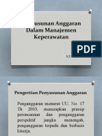 KEL 3 Penyusunan Anggaran Dalam Manajemen Keperawatan