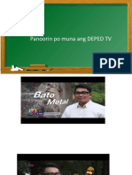 Panoorin Po Muna Ang DEPED TV